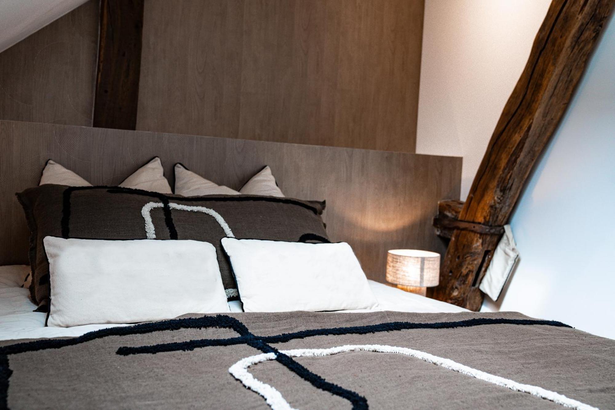 סנס Velvet - Best Keys - Maison Duplex Elegante - Plein Centre Ville - Deco Minimaliste & Cosy - Literie Haut De Gamme - 2 Chambres Separees - Lit Queen Size & 1 Canape Convertible - Smart Tv - Wifi Fibre - Check-In Autonome מראה חיצוני תמונה